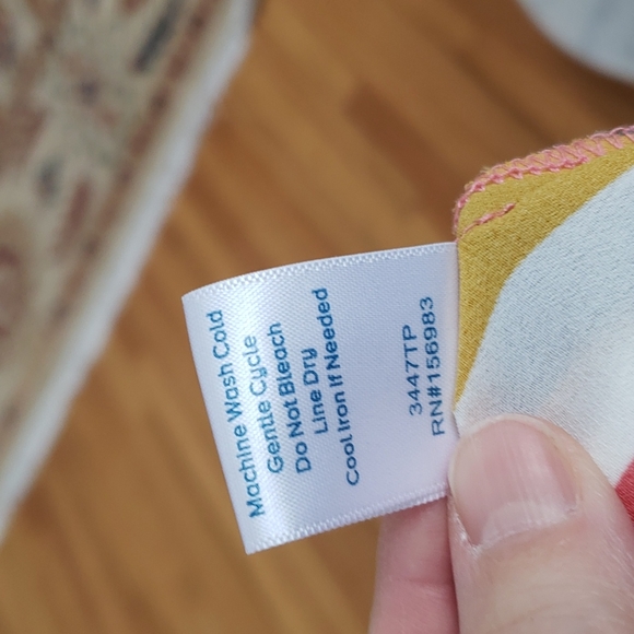 New! Allison Joy for Evereve striped cami tank multicolored - Picture 8 of 10